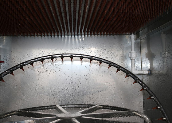 RT 60C Тепловой диапазон IP испытательное оборудование с 10,4 дюймовым цветовым сенсорным экраном и наружным диаметром Ф102 мм душная труба