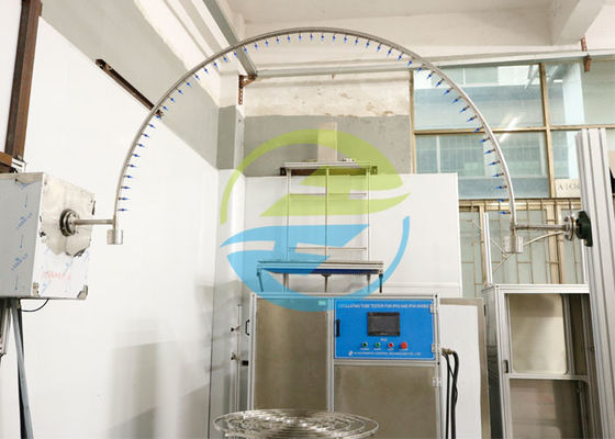 Хорошая цена Испытательное оборудование IP для температурного диапазона RT 60C с регулируемой скоростью вращения 1-5 об/мин и производительностью 12,5 л/мин ±5% онлайн