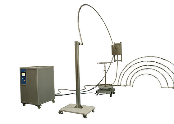 Хорошая цена Современное оборудование для испытаний IP с подключением USB и колеблющимися трубками R400mm онлайн