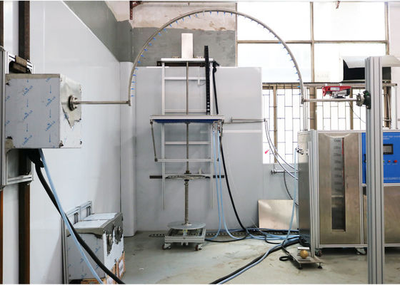 Хорошая цена SUS304 Плитка из нержавеющей стали ИП испытательное оборудование с регулируемым углом вращения и 10,4 дюймовый цветной сенсорный экран онлайн